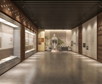 New Chinese Style Exhibition Hall-ID:449846031