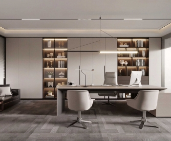 Modern Manager's Office-ID:877240903