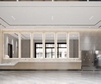 Modern Public Toilet-ID:853331096