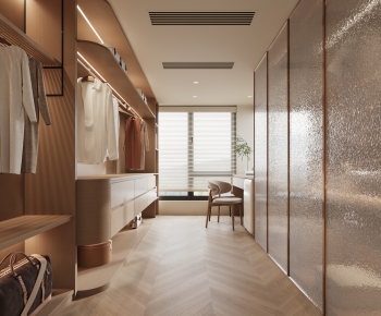 Modern Clothes Storage Area-ID:637635953