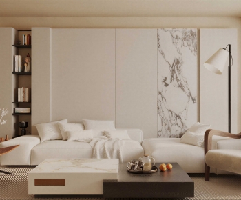 Modern A Living Room-ID:883710499