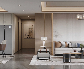 Modern A Living Room-ID:594381099