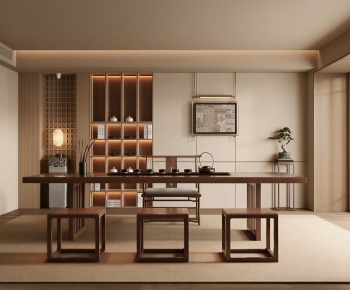 New Chinese Style Tea House-ID:198649888