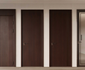 New Chinese Style Single Door-ID:707781085