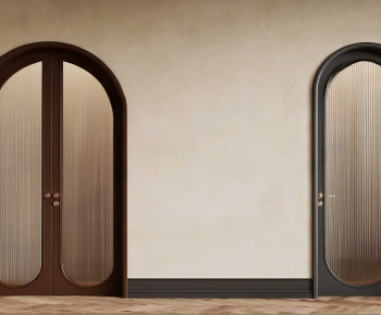 French Style Single Door-ID:952358019