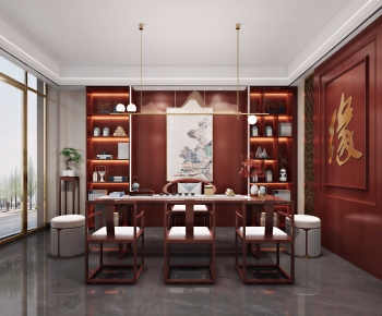 New Chinese Style Tea House-ID:924390081