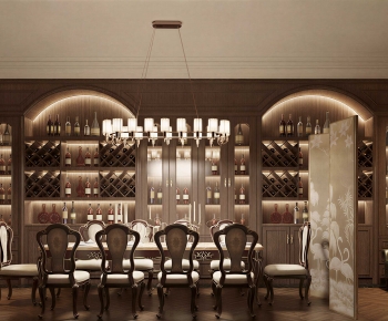 American Style Dining Room-ID:347421889