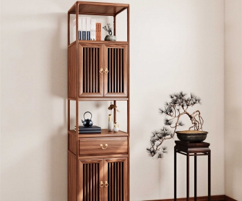 New Chinese Style Decorative Cabinet-ID:887202983