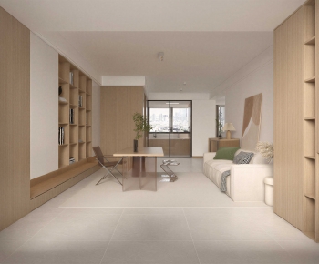 Modern A Living Room-ID:624532941