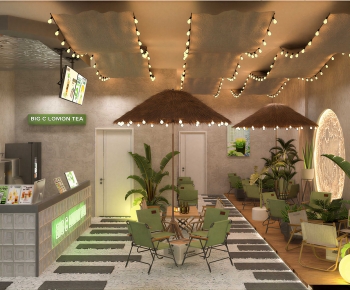 Industrial Style Dining Room-ID:475869897