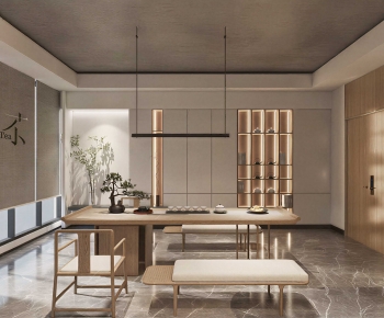 New Chinese Style Tea House-ID:887454997