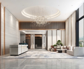 Modern Office Reception Desk-ID:324922089