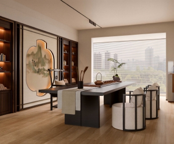 New Chinese Style Tea House-ID:803862097