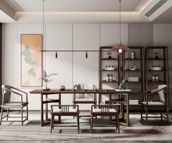 New Chinese Style Tea House-ID:539904129