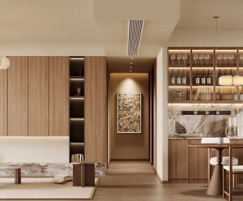 Modern A Living Room-ID:773780356