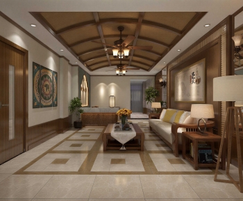 Southeast Asian Style A Living Room-ID:367214921