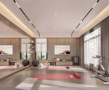 Modern Yoga Room-ID:370244987