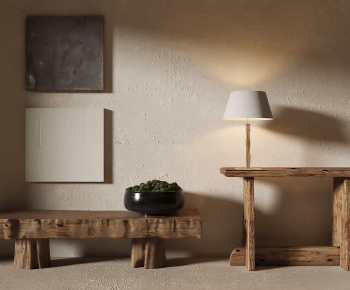 Wabi-sabi Style Console-ID:927550893