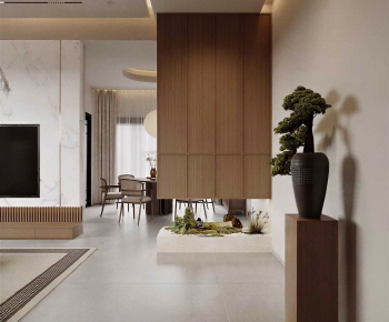 New Chinese Style Hallway-ID:899827961