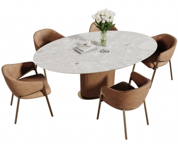 Modern Dining Table And Chairs-ID:114839083