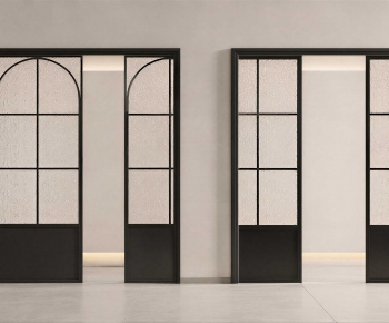 French Style Sliding Door-ID:249511006