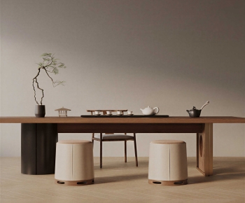 New Chinese Style Tea Tables And Chairs-ID:249129061