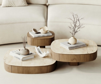 Wabi-sabi Style Coffee Table-ID:787110093