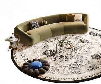 Modern Curved Sofa-ID:515362021