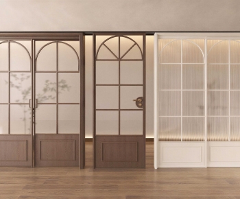 French Style Sliding Door-ID:847512012