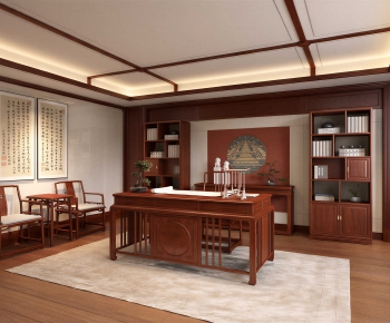 New Chinese Style Study Space-ID:832911972