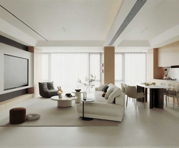 Modern A Living Room-ID:911206016