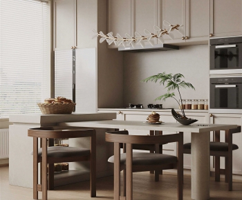 Wabi-sabi Style Dining Room-ID:289421088