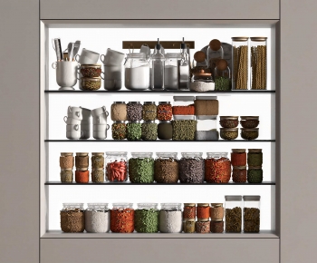 Modern Seasoning Jar-ID:594383968