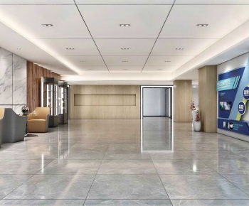 Modern Office Reception Desk-ID:189820056