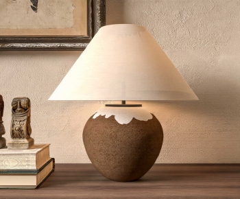 Wabi-sabi Style Table Lamp-ID:702939992