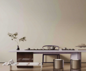 New Chinese Style Tea Tables And Chairs-ID:931807991