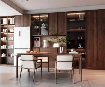 New Chinese Style Dining Room-ID:690081111