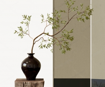 New Chinese Style Potted Green Plant-ID:731646069