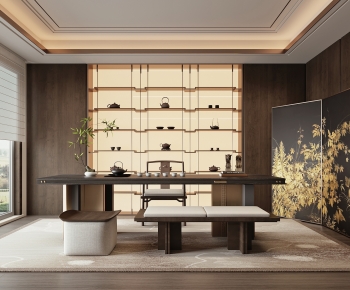 New Chinese Style Tea House-ID:709322933