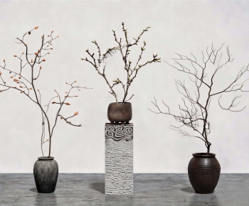 Wabi-sabi Style Dried Branch-ID:112751011