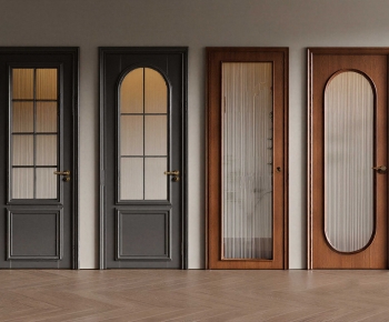 French Style Single Door-ID:103690642