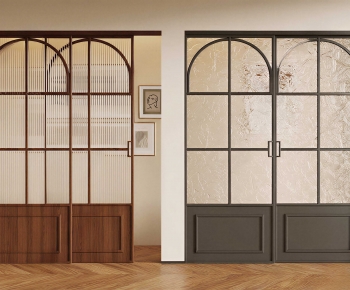 French Style Sliding Door-ID:295443065