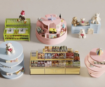 Modern Supermarket Shelf-ID:595427049