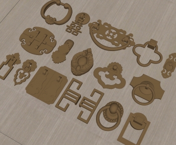 New Chinese Style Door Handle-ID:767584099