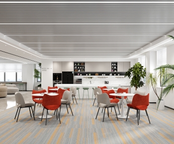 Modern Office Tea Room-ID:233724123