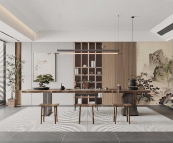 New Chinese Style Tea House-ID:902565005