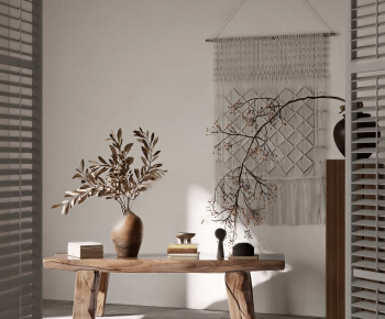 Wabi-sabi Style Console-ID:456475978