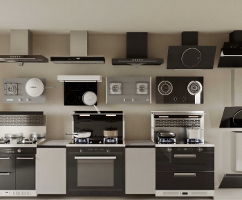 Modern Kitchen Electric Gas Range-ID:884777077