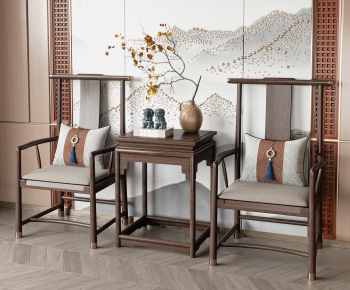 New Chinese Style Lounge Chair-ID:685765031