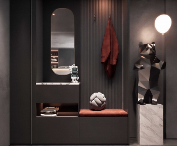 Modern Shoe Cabinet-ID:104450946